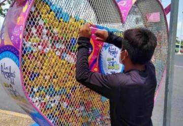 Llegarán a municipios los corazones en apoyo de niños con cáncer