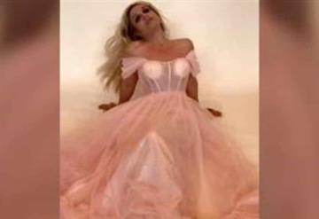 Britney Spears presume lujoso vestidos de novia con el que se casará