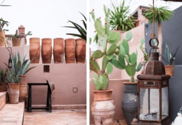 3 ideas coloridas para decorar tu terraza pequeña con cactus