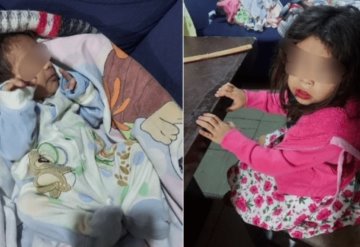 Rescatan a niña de 3 años que paseaba con bebé en brazos en calles de Aguascalientes