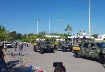 Todo listo para el desfile cívico del 20 de noviembre