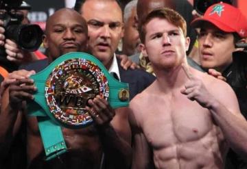 Floyd Mayweather Jr dice que el Canelo es bueno, pero no el mejor libra por libra