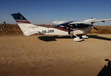 Sedena interceptó avioneta con 200 kilos de narcóticos