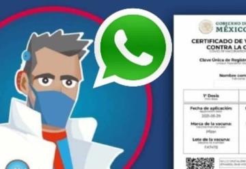 Consigue tu Certificado de Vacunación COVID-19 a través de WhatsApp