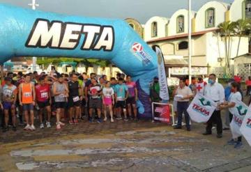 Gana José Balán Primera Carrera Atlética de los Barrios Mágicos en Teapa