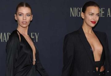 Irina Shayk y el traje escotado con el que arrasó en la red carpet