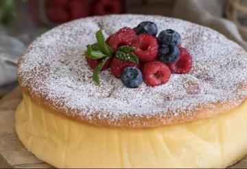 Pastel de queso japonés con tres ingredientes