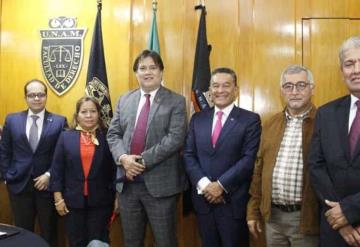 Firman la UJAT y la UNAM convenio para intercambio de material académico digital en el área de Derecho