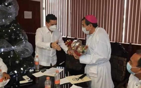 Se reúne Obispo de Tabasco con autoridades de Cunduacán