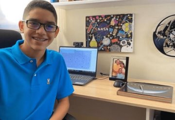 Miguel Rojas, el adolescente venezolano que con 13 años descubrió un asteroide con apoyo de la NASA