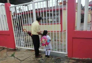 Afluencia de 40% registraron escuelas en el regreso a clases presenciales