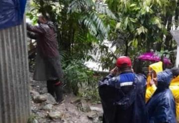 Atiende Protección Civil afectaciones causadas por frente frío 22 en la Sierra