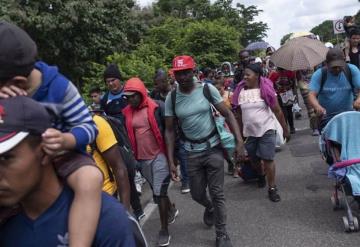 Primera caravana de migrantes del año