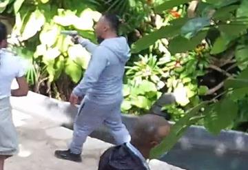 Lesionan a turistas en balacera en hotel Xcaret