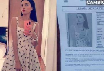 Liliana Lozada es localizada sin vida en Puebla.