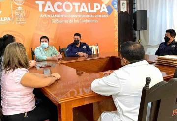 Realizan en Tacotalpa mesas de trabajo en seguridad pública