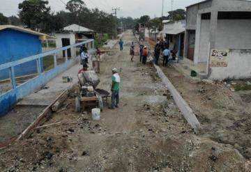 Son supervisadas las obras de mejoramiento en el municipio de Jonuta