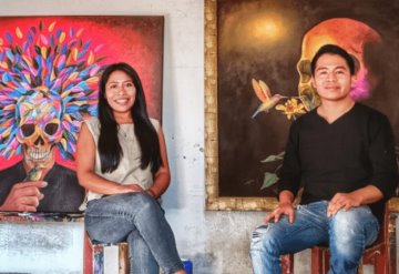 Yalitza Aparicio y Carlos Bazán, orgullosos de sus raíces