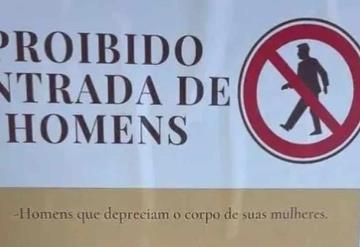 Anuncio en tienda de ropa genera polémica en Brasil; prohíbe la entrada a hombres