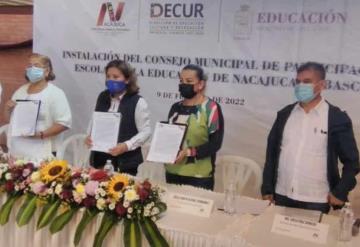 Instalan  Consejo Municipal de Participación Escolar en la Educación de Nacajuca