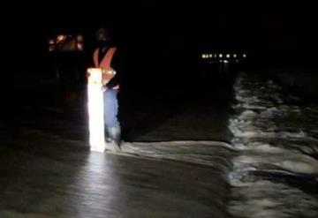 Vados de agua en la carretera Teapa-Villahermosa, pide Protección Civil tomar precauciones