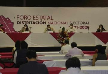 Se llevó a cabo El Foro Estatal de Distritación Nacional Electoral 2021-2022