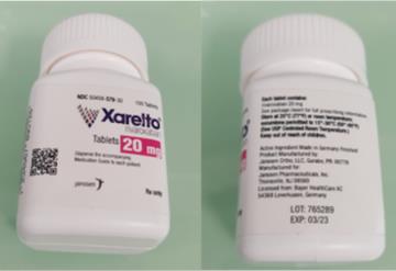 Cofepris alerta falsificación  del medicamento anticoagulante Xarelto