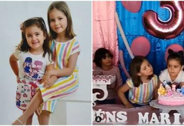 Niñas del pastel celebran su cumpleaños a dos años de su video viral