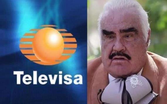Televisa exhibirá escándalos de Vicente Fernández en su bioserie