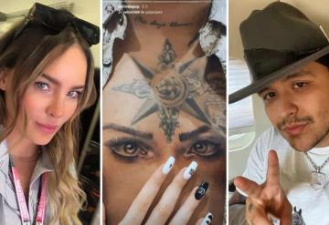 Nodal inicia proceso para borrarse tatuaje de Belinda en su pecho; así quedó