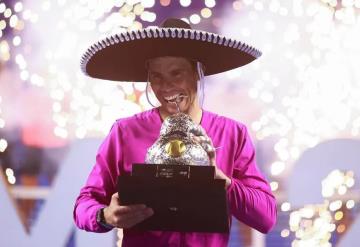 Rafael Nadal, Campeón por cuarta vez del Abierto Mexicano