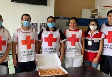 Donas Krispy Kreme y la Cruz Roja se unen para recaudar fondos en Tabasco