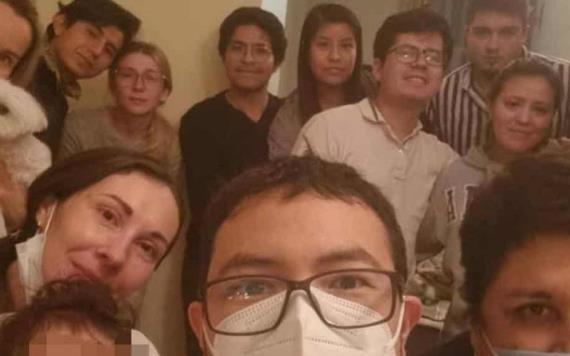 Mexicanos evacuados de Kiev, llegan sanos y salvos a Bucarest