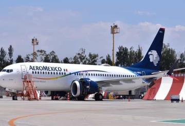 Aeroméxico adelanta operaciones en el Aeropuerto Internacional Felipe Ángeles