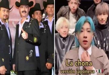 La Chona, de los Tucanes de Tijuana, ahora en versión japonesa