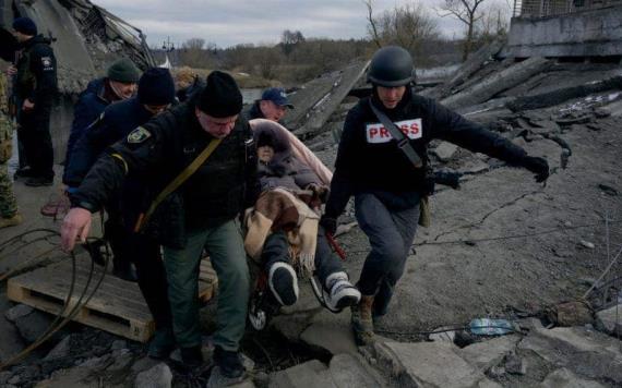 Ucrania y Rusia acuerdan establecer corredores humanitarios en varias ciudades durante 12 horas
