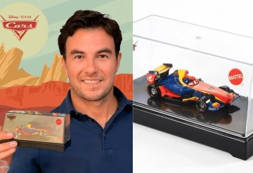 Sergio Pérez es homenajeado por Disney y Mattel con personaje de ‘Cars’