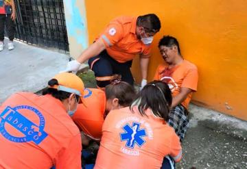 Balean a transeúnte en Bosque de Saloya