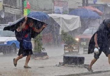 Protección Civil del Estado, precisó que se esperan posibles chubascos de lluvias fuertes para la tarde y noche