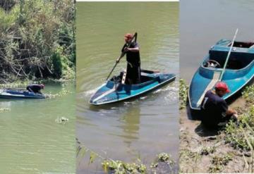 Hombre localiza el cuerpo de su hija en el río Bravo