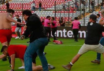 Detienen a 4 funcionarios por riña en Estadio La Corregidora