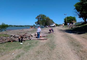 En Jonuta dos años después cerrados playones por covid, acondicionan para Vacacionistas en próxima Semana Santa