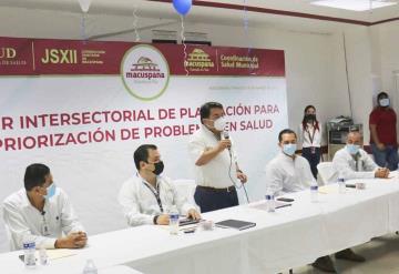 Coordinan esfuerzos a favor de la salud de macuspanenses