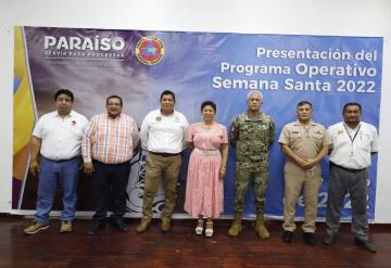 Presenta ayuntamiento de paraíso operativo conjunto "semana santa paraíso 2022"