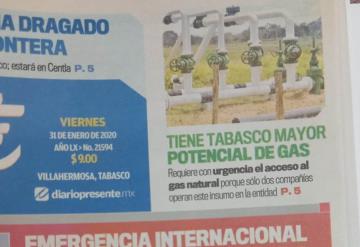 Hay en Macuspana yacimientos de gas