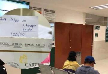 Paciente va al IMSS porque la pateó un Chaneque