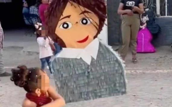 Niña tiene fiesta temática de Selena y rompe piñata de Yolanda Saldívar