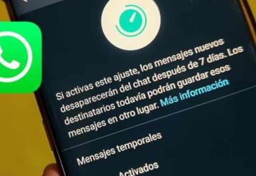 WhatsApp: ¿Cómo funciona el modo desaparecer?