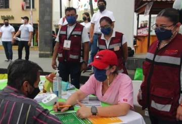 ´Tu salud es el Centro´ en el parque Juárez