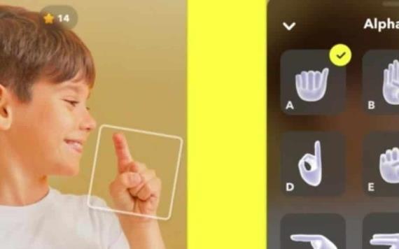 Snapchat lanza nuevo lente para aprender lenguaje de señas